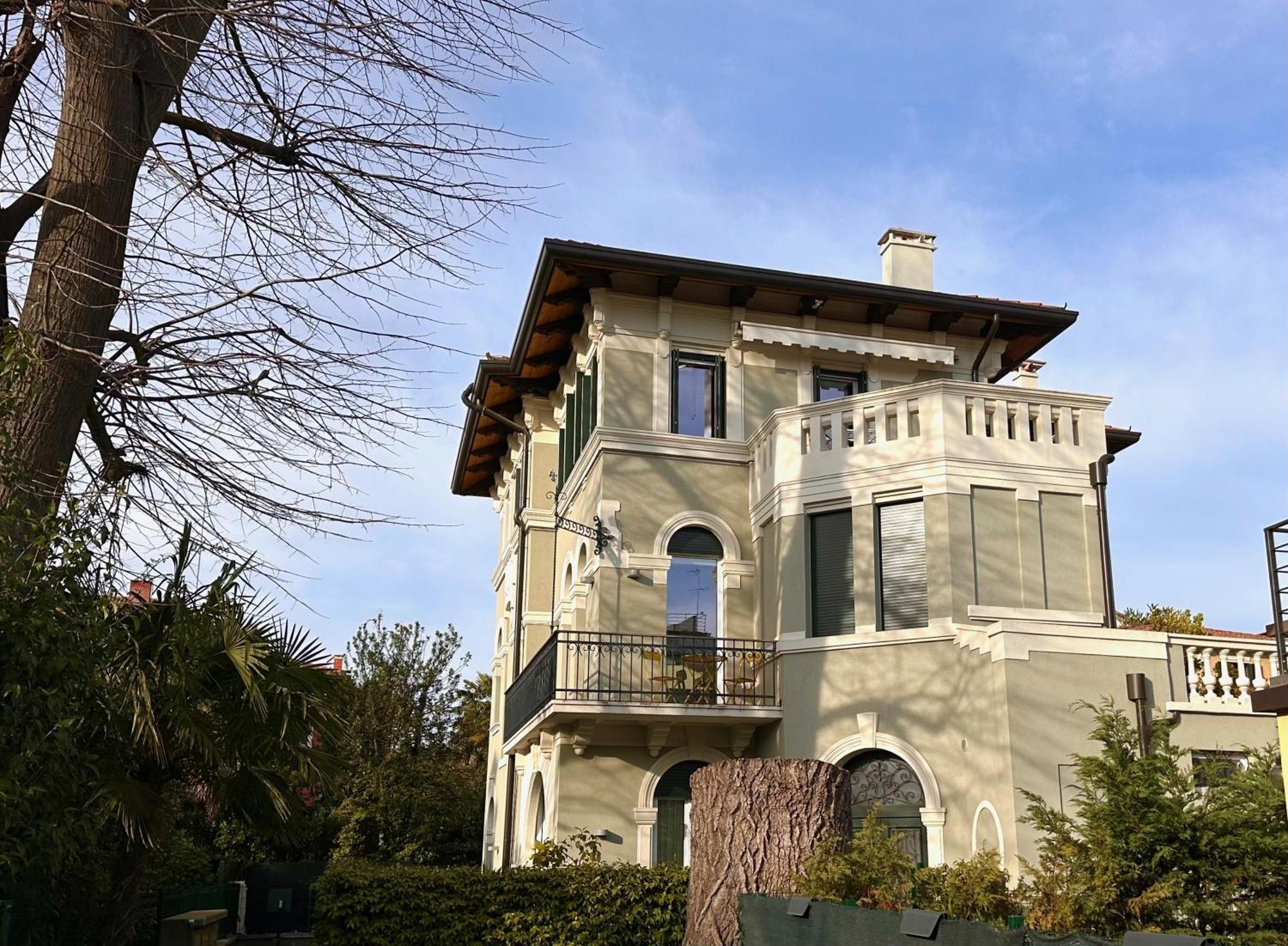 Villa Ada Al Lido Venedigs Lido Eksteriør billede